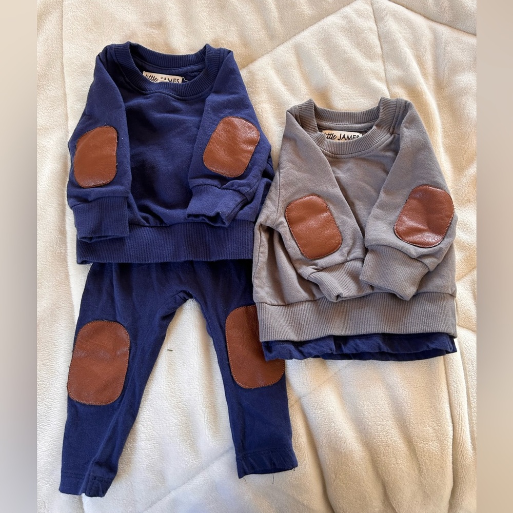 Baby Boys Sweatshirt pant trio